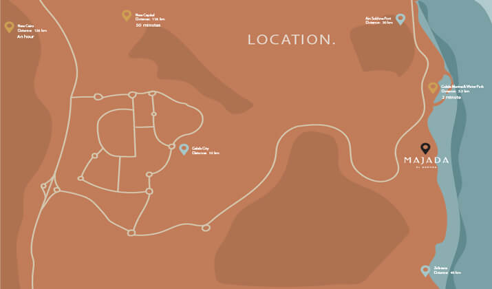 Majada Ain Sokhna Location