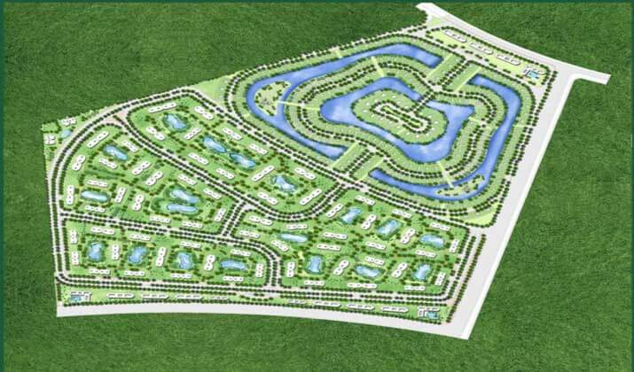 Master plan of De Joya Sheikh Zayed