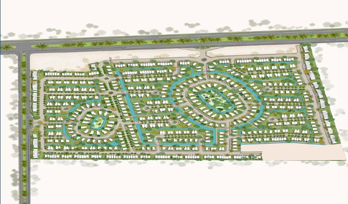 Master plan of Rivers Compound 