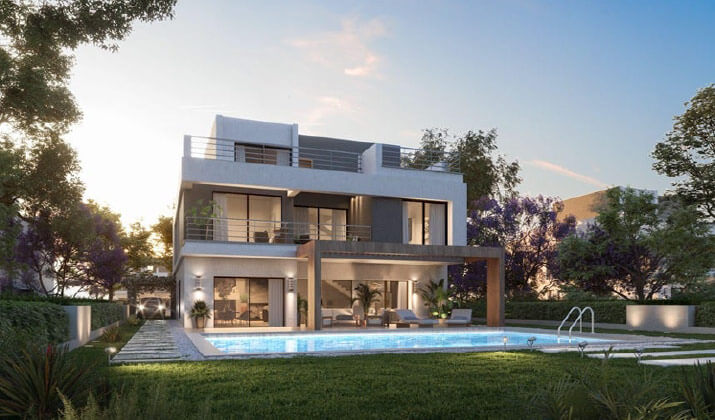 Stand-alone Villa details in Palm Hills 5th Settlement