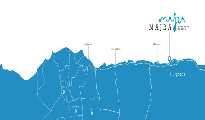 Majra Hurghada Resort Location