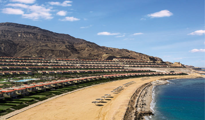 The prices and Areas of Telal Ain El Sokhna