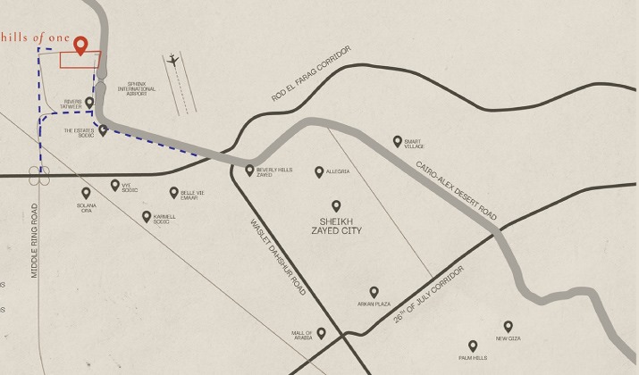Hills Of One New Zayed Location