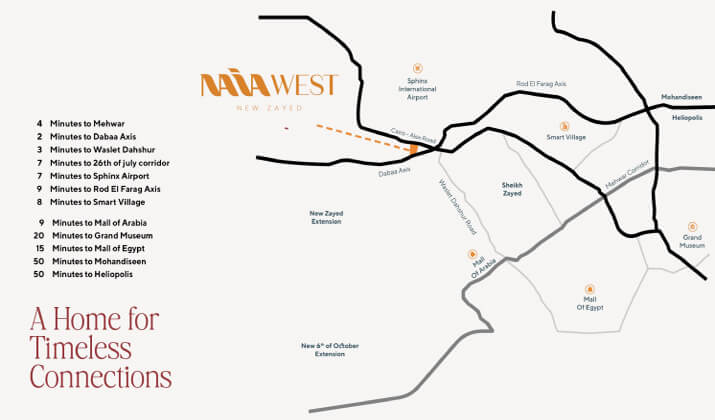 Jumeirah West Zayed Location