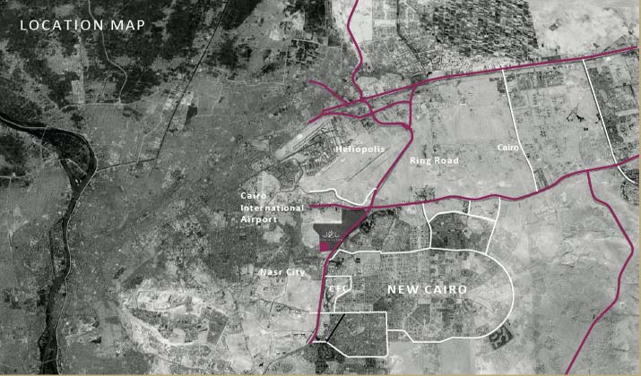 Location of Taj Sultan Compound