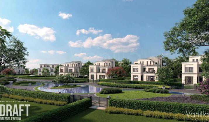 Tota area of Jumeirah Compound