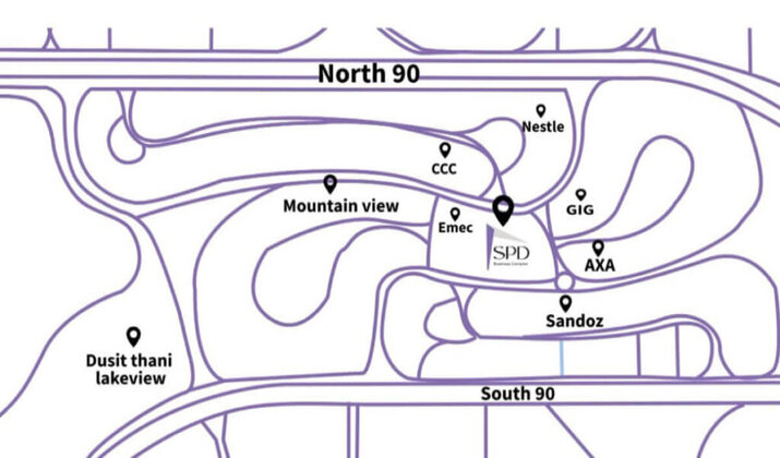 Location of SPD Business Complex New Cairo