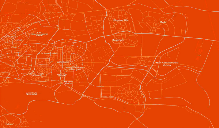 Location of Sector New Capital