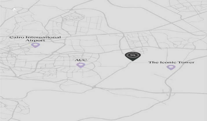 Location of shertaon Mostakbal City