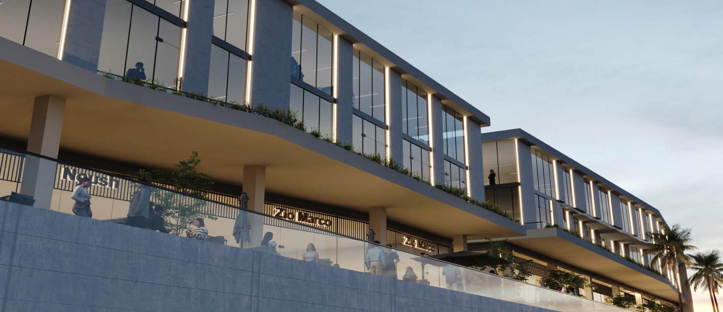 Prices and Spaces of The Qube Fifth Settlement Mall