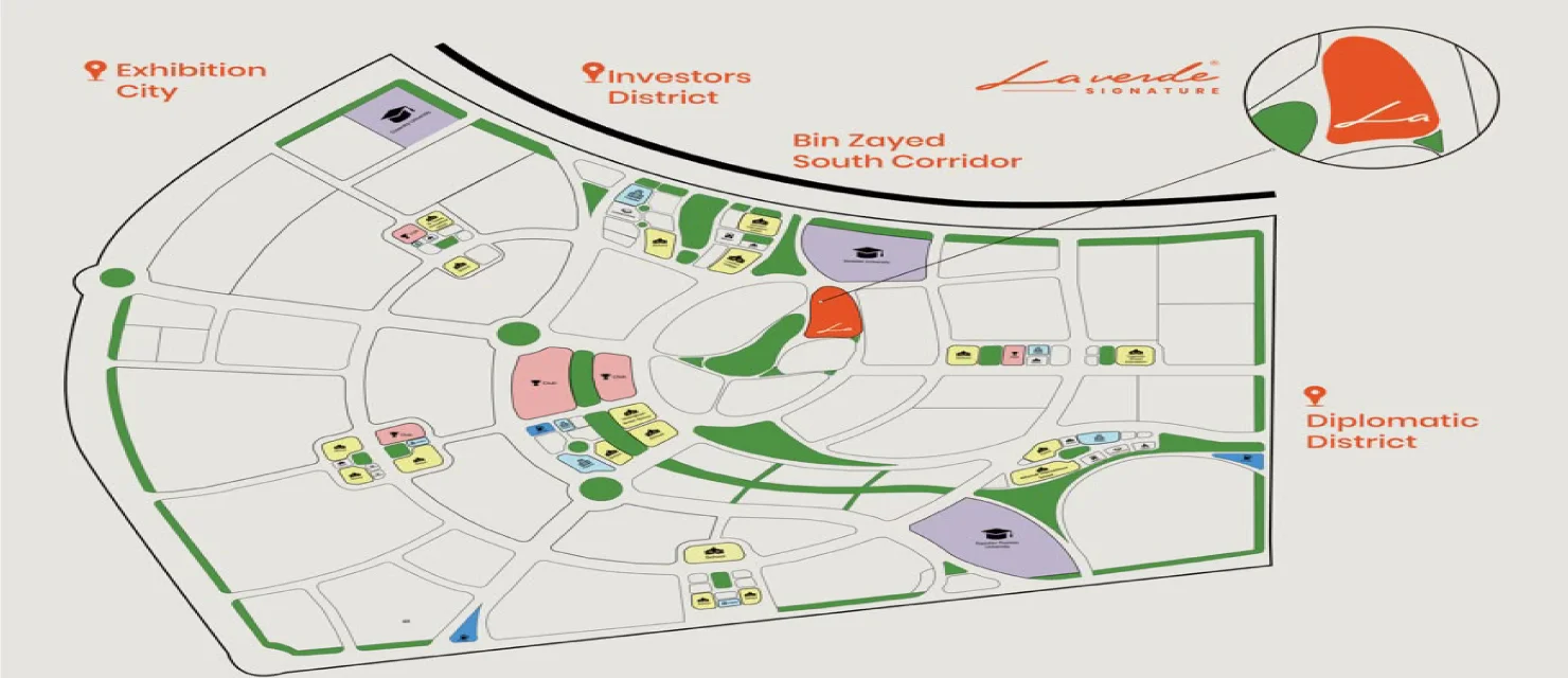 Location of La Verde Signature New Capital