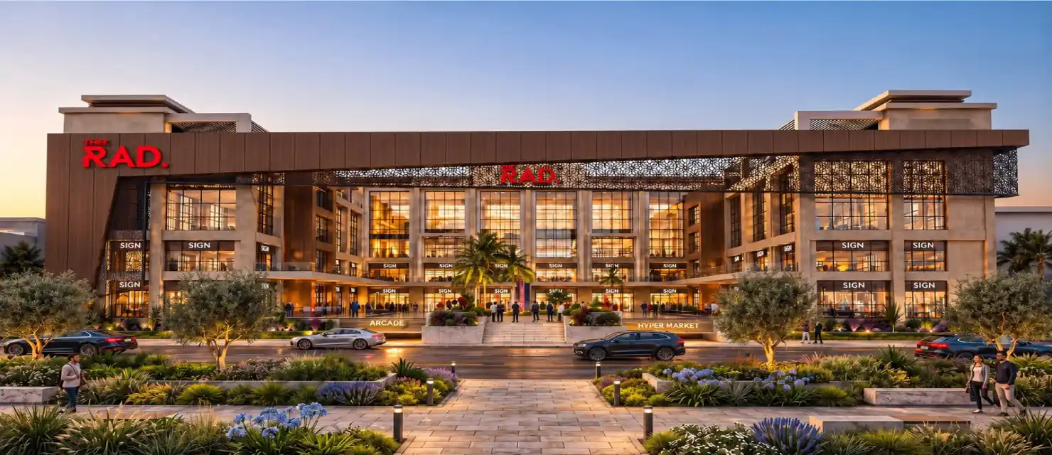 Prices and spaces of Track Rad New Capital Mall