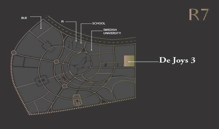 موقع كمبوند دي جويا 3 العاصمة الادارية الجديدة