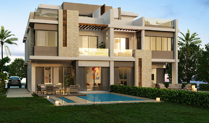 فلل للبيع في كمبوند تاوني هايد بارك 6 اكتوبر