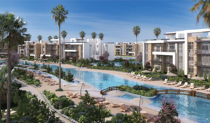 أسعار ومساحات قرية اروما العين السخنة