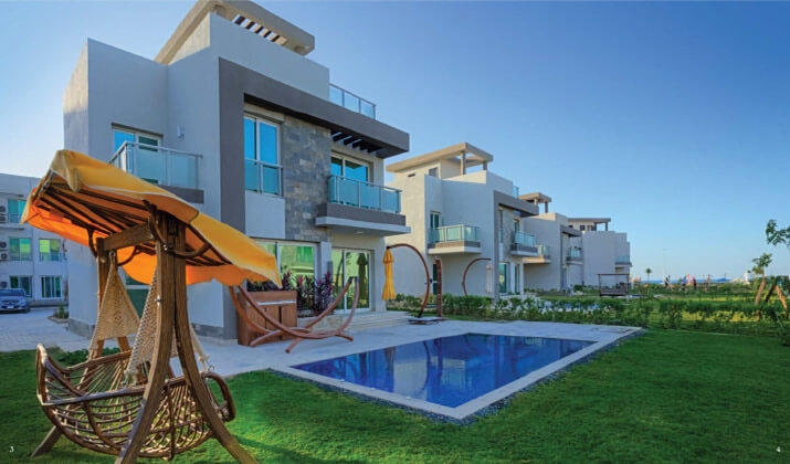 أسعار ومساحات قرية اروما العين السخنة