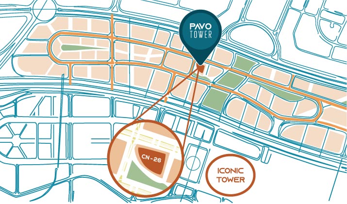 موقع بافو تاور العاصمه الإدارية الجديدة