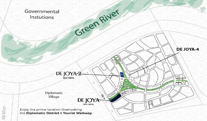 موقع كمبوند دي جويا 4 العاصمة الادارية الجديدة