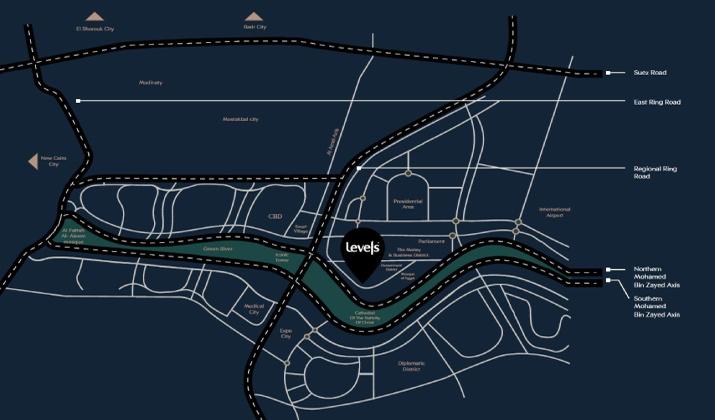 موقع ليفيلز بيزنس تاور العاصمة الادارية الجديدة