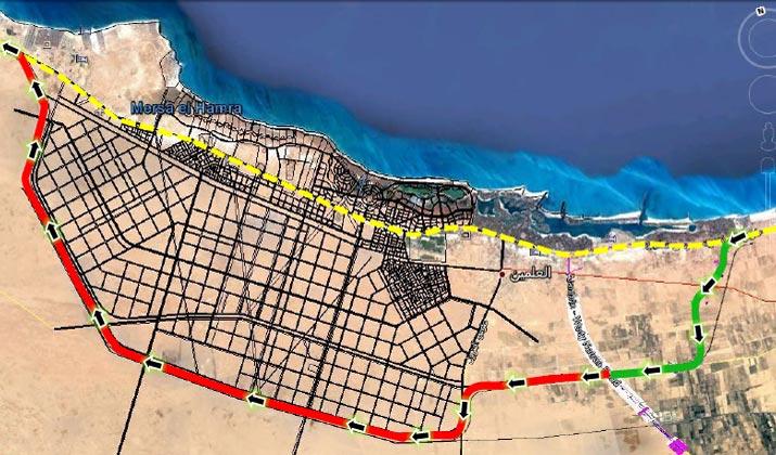 مخطط مدينة العلمين الجديدة
