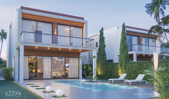 شاليهات للبيع بقرية ازار الساحل