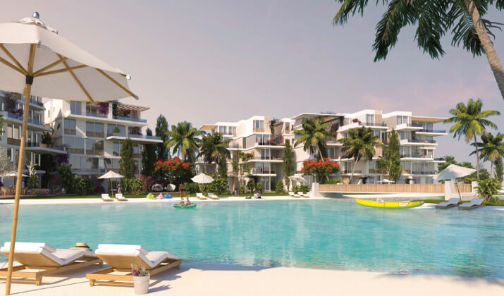 شاليهات للبيع في قرية شماسي الساحل الشمالي