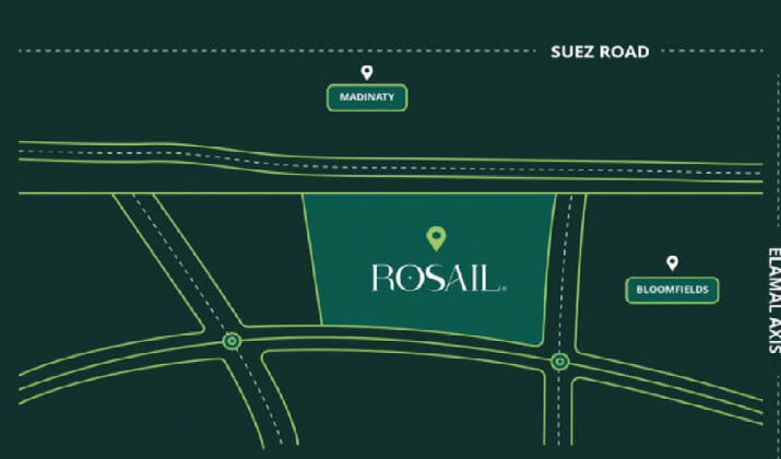 موقع كمبوند روسيل المستقبل سيتي