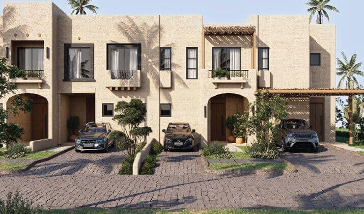 فلل للبيع في قرية سعادة الساحل الشمالي