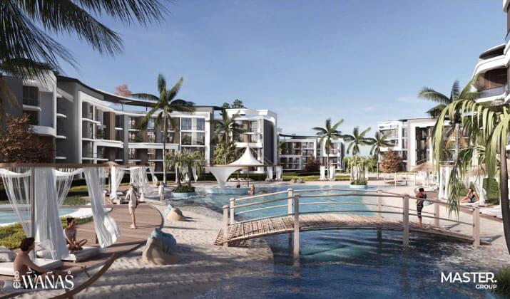 شاليهات للبيع في قرية ونس الساحل الشمالي