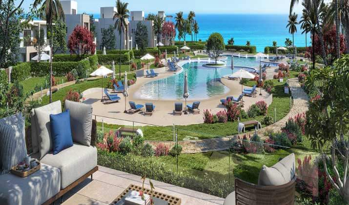 شاليهات للبيع بقرية هايد بارك الساحل