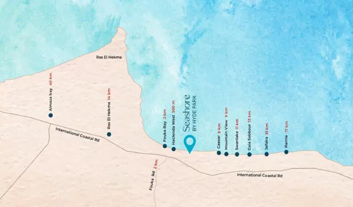 موقع قرية سي شور الساحل الشمالي