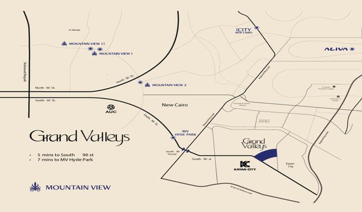 ماونتن فيو جراند فاليز العاصمة Mountain View Grand Valleys New Capital