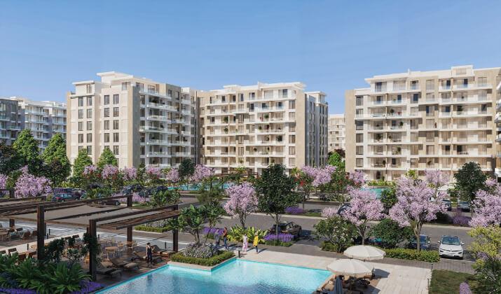 شقق للبيع بكمبوند الباتيو ريفا التجمع السادس