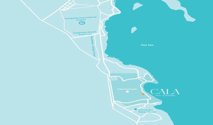 موقع قرية كالا سهل حشيش الغردقة